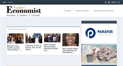 Desktop Screenshot of economist.com.na